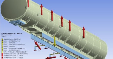 Analyse par éléments finis d’une citerne en aluminium à six essieux - AluQuébec